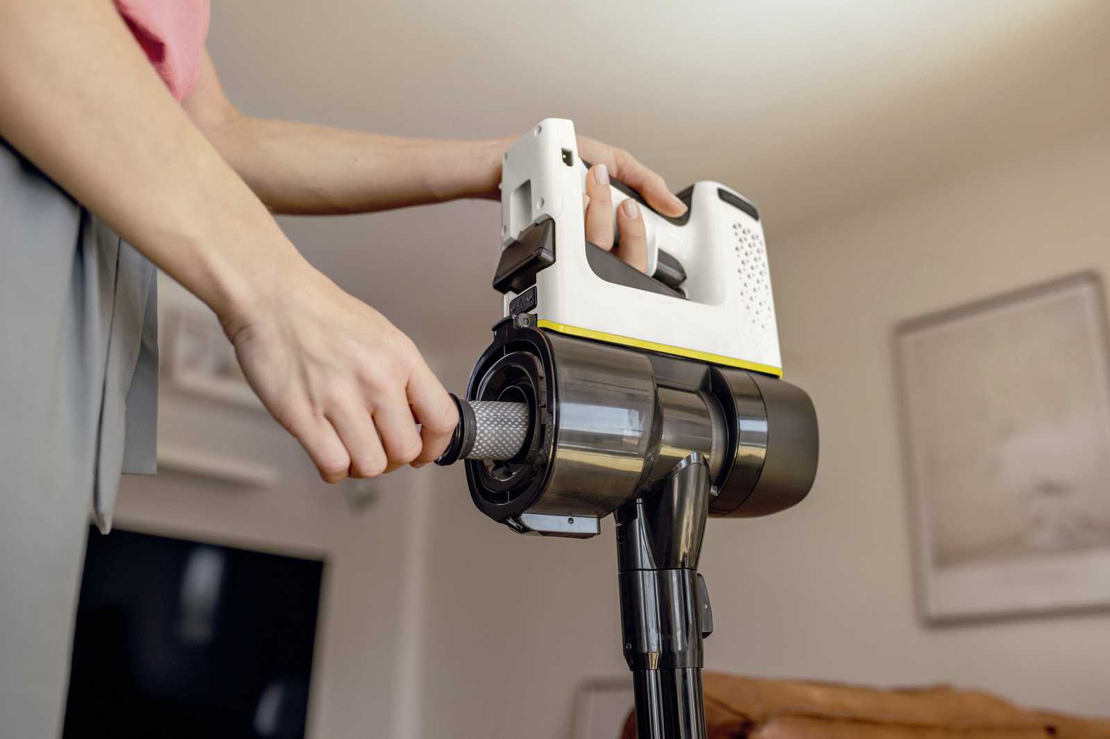 Аккумуляторный пылесос VC 4 Cordless myHome Car, фото 2