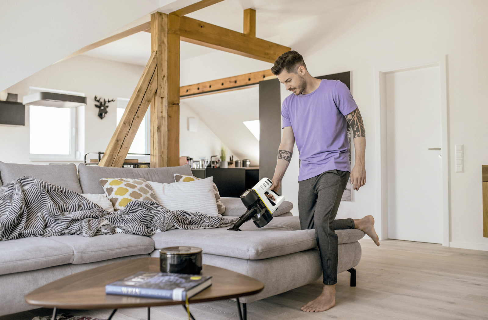 Аккумуляторный пылесос VC 4 CORDLESS MYHOME, фото 3